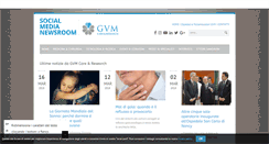 Desktop Screenshot of newsroom.gvmnet.it